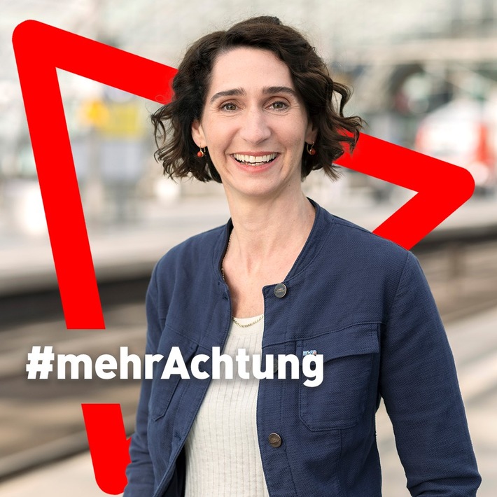 EVG-Vizevorsitzende Cosima Ingenschay fordert #mehrAchtung