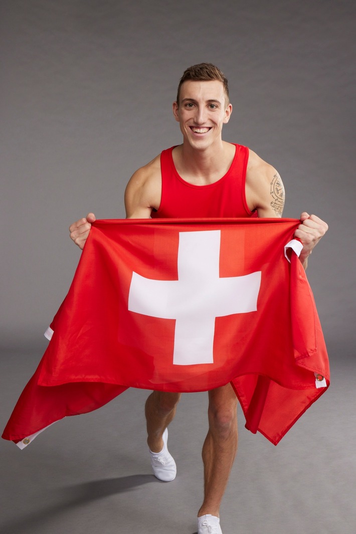 Simon Ehammer ist Schweizer Procter & Gamble Botschafter der Kampagne „Höchstleistung. Jeden Tag.“