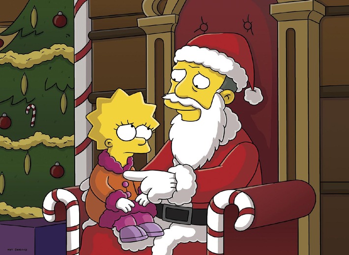 Es weihnachtet schwer in Springfield! Der &quot;Simpsons-Weihnachts-Marathon&quot;, am 24. Dezember 2008 ab 17.20 Uhr auf ProSieben