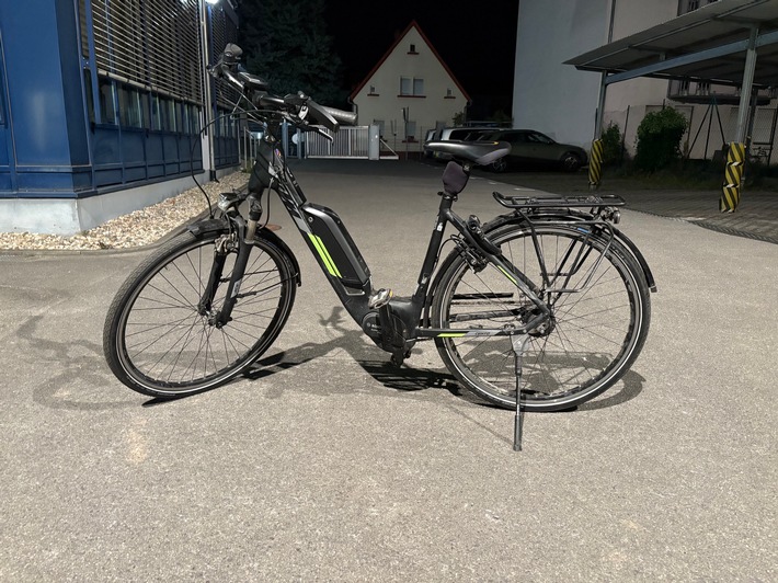 POL-MA: Heidelberg: Hochwertiges E-Bike sichergestellt - Eigentümer gesucht