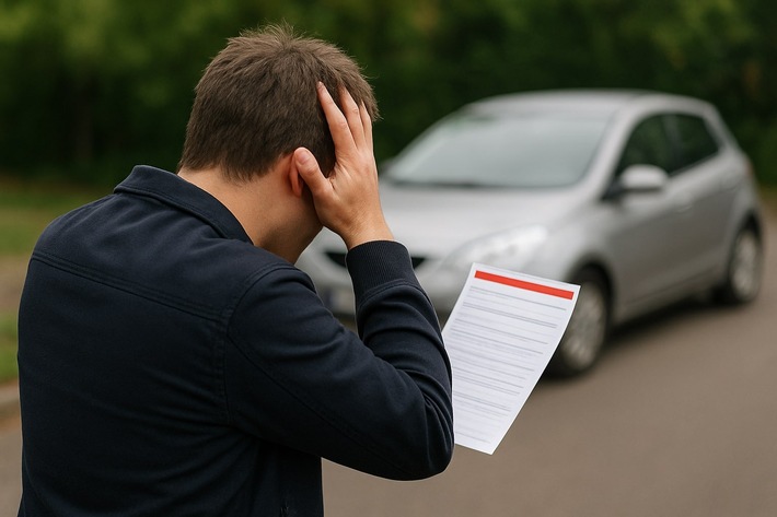 Strafzettel aus Frankreich, doch das Auto gehört ihm gar nicht