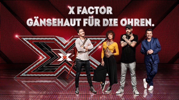 Gänsehaut für die Ohren: Sky wirbt umfangreich zum Start der Musik-Entertainment-Show &quot;X Factor&quot;