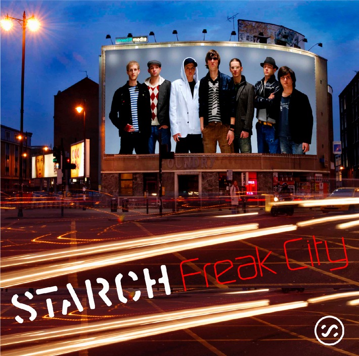 Einladung Starch  CD Release Party «Freak City». 22. Mai, Show 20.00
Uhr, Doors 19.00 Uhr, Mascotte Zürich.