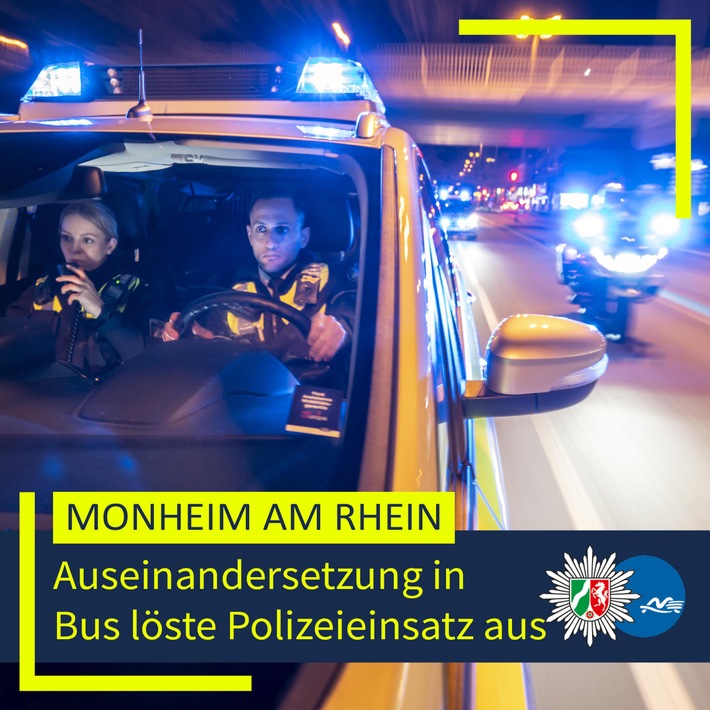 POL-ME: Auseinandersetzung in Bus löste größeren Polizeieinsatz aus - 2511124