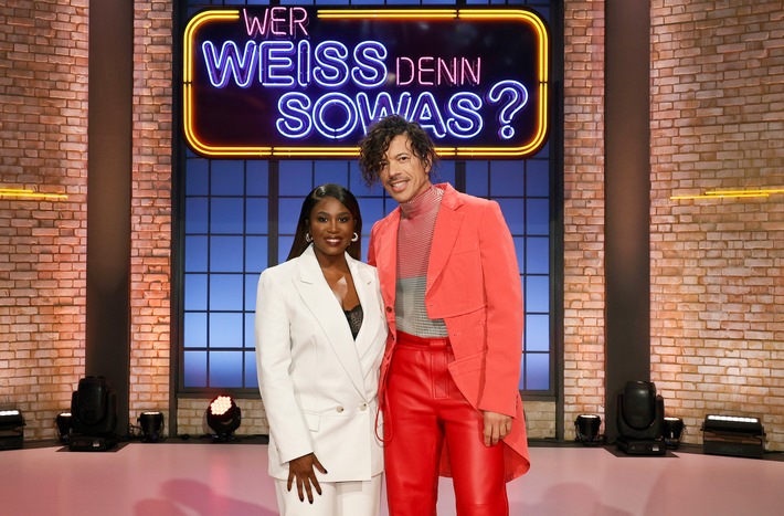 anz-Duell: Jorge González und Motsi Mabuse bei "Wer weiß denn sowas?" - Das Wissensquiz vom 8. bis 12. April 2024, um 18:00 Uhr im Ersten