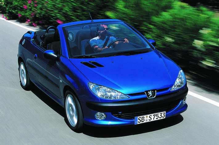 Peugeot 206 CC / Meistverkauftes Cabrio in Deutschland