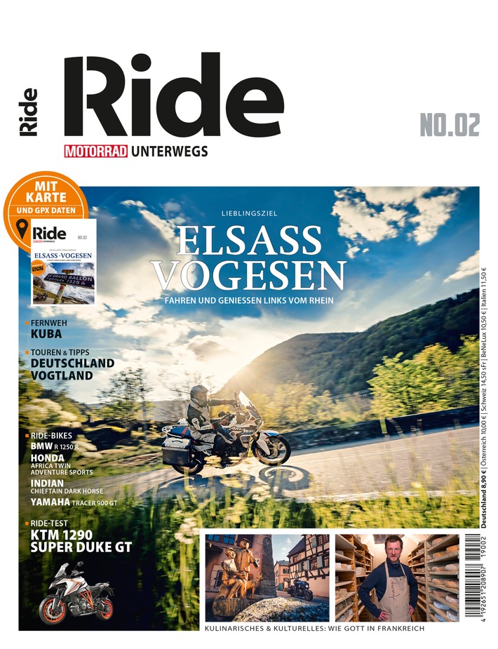 Neue Ausgabe von RIDE mit höherer Druckauflage