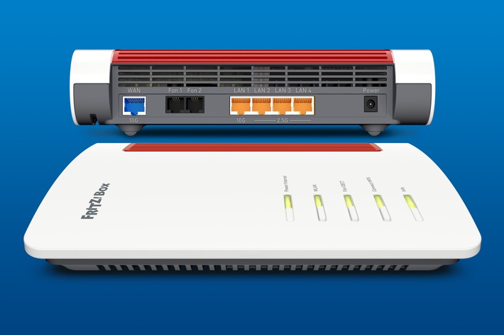 Highspeed-Surfen mit Wi-Fi 7 und 10-Gigabit-LAN - die FRITZ!Box 4690 ist da