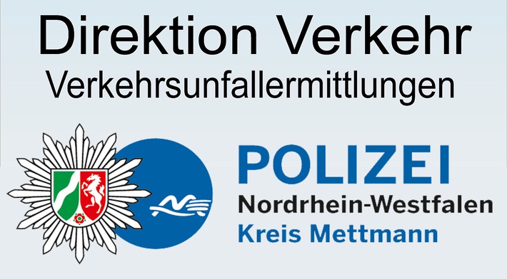 POL-ME: Verkehrsunfall an der Friedrich-Ebert-Straße - Polizei sucht Zeugen - Velbert - 1901088