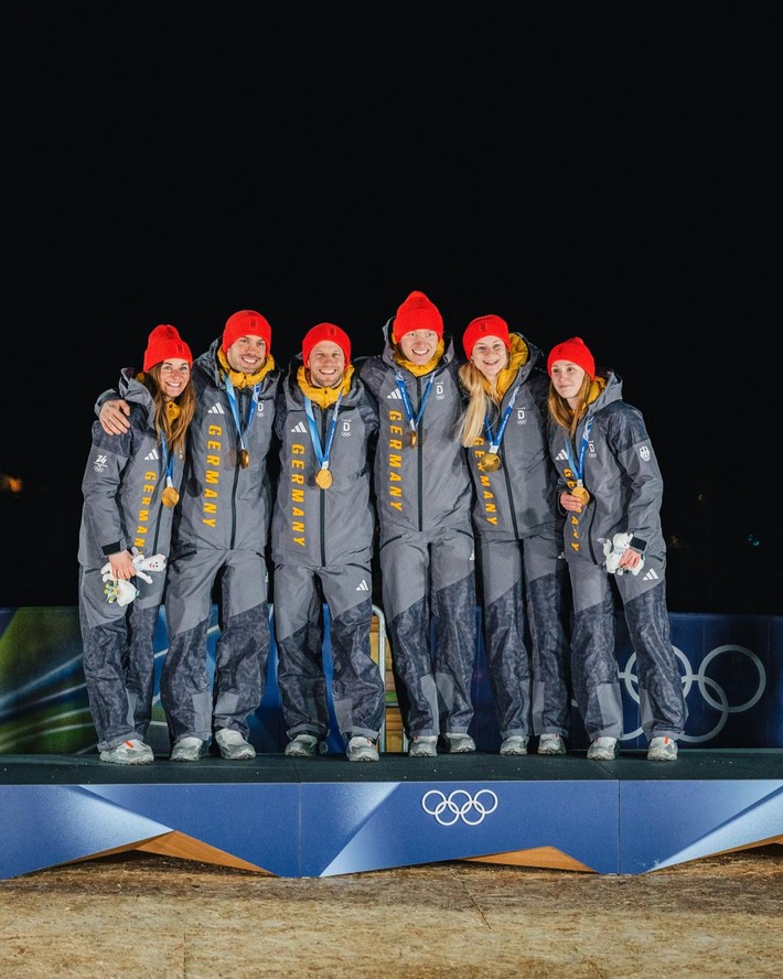 Wieder Staffel-Gold für Team Deutschland