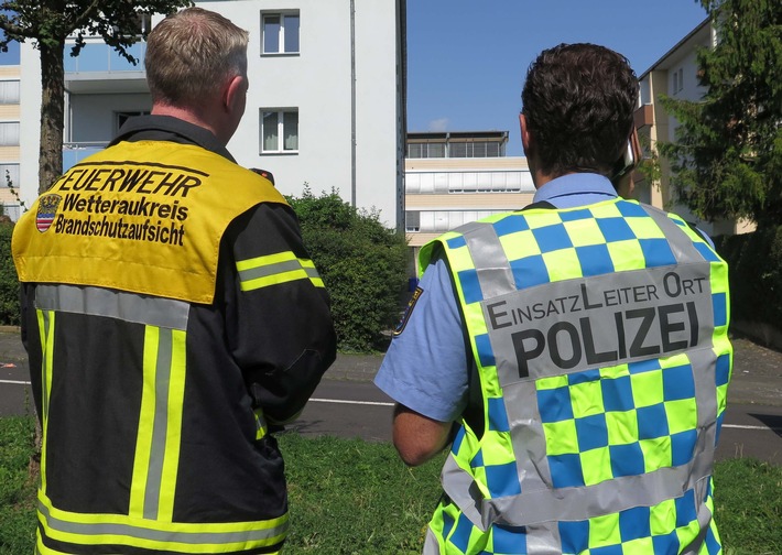 POL-WE: Einsatzmaßnahmen in Friedberg