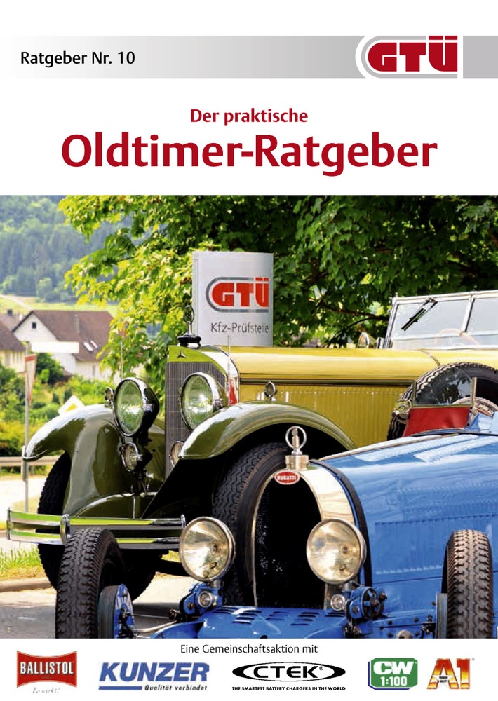 GTÜ mit neuem Oldtimer-Ratgeber (BILD)