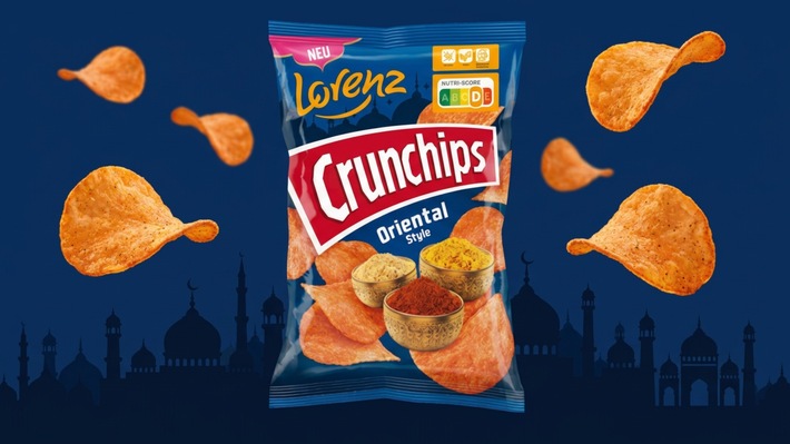 PRESSEMITTEILUNG: Crunchips erweitert Sortiment um neue Sorte „Oriental Style“
