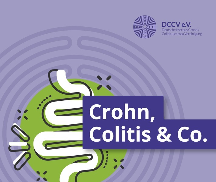 "Crohn, Colitis & Co." - DCCV startet Selbsthilfepodcast zu chronisch entzündlichen Darmerkrankungen (CED) / Cover des DCCV-Podcasts "Crohn, Colitis & Co.", © DCCV e.V. / Weiterer Text über ots und www.presseportal.de/nr/71483 / Die Verwendung dieses Bildes ist für redaktionelle Zwecke honorarfrei. Veröffentlichung bitte unter Quellenangabe: "obs/DCCV / Morbus Crohn"
