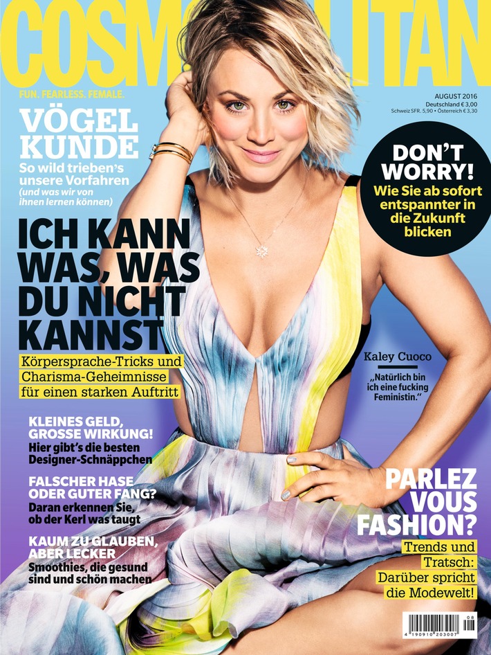 Kaley Cuoco (30) in Cosmopolitan: &quot;Natürlich bin ich eine fucking Feministin!&quot;