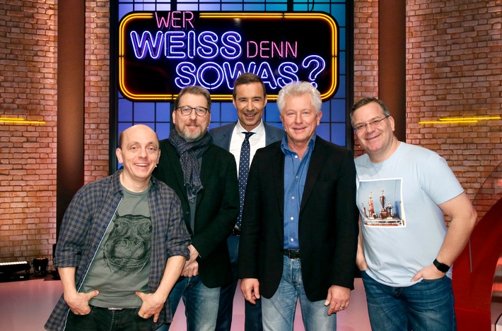 Das Erste: Auf Spurensuche: 
Miroslav Nemec und Michael Fitz bei &quot;Wer weiß denn sowas?&quot; 
Das Wissensquiz vom 29. Januar bis 2. Februar 2018 um 18:00 Uhr im Ersten