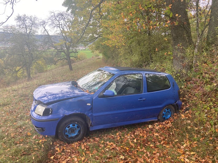 POL-AA: Landkreis Schwäbisch Hall: Unfälle, Auto nach Unfall zurückgelassen - Hinweise gesucht, Geschwindigkeitsmessungen- Wie der Vater, so der Sohn?