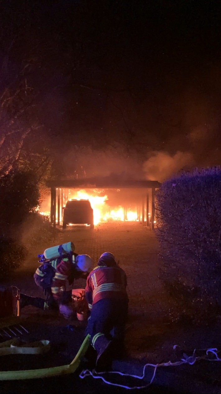 FW-PI: 50 Einsätze für die Feuerwehren im Kreis Pinneberg zum Jahreswechsel - Etwas weniger als im Vorjahr und weniger Großbrände