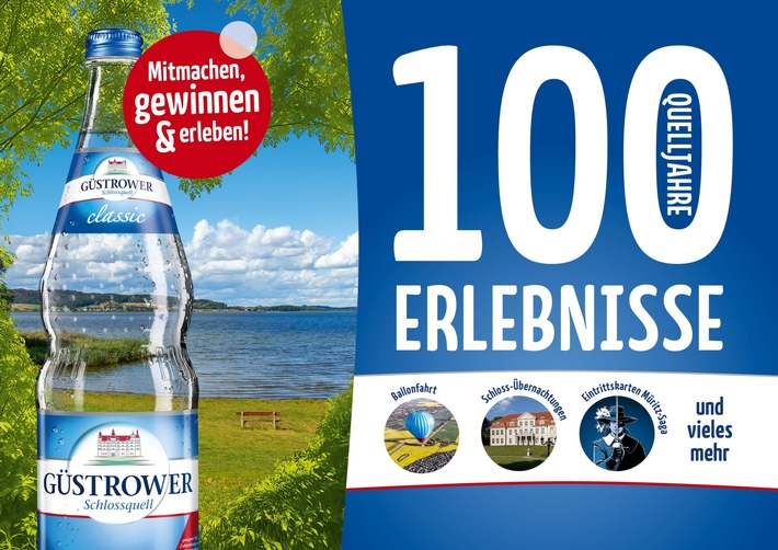 Güstrower Schlossquell: 100 Erlebnisse zum 100. Jubiläum