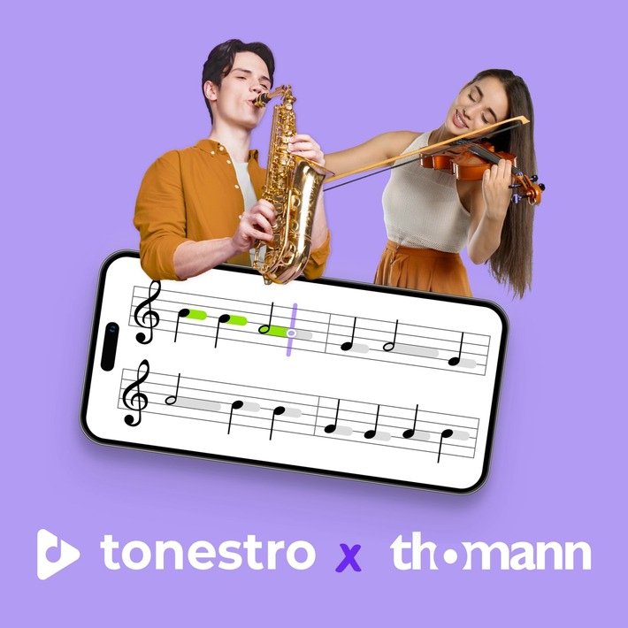 Revolution der Musikausbildung: tonestro & Thomann kooperieren