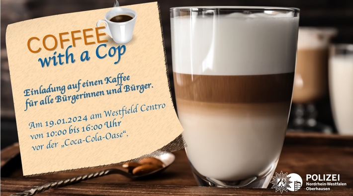POL-OB: Einladung zu &quot;Coffee with a Cop&quot;