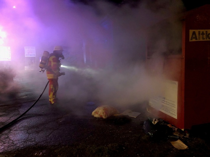 FW Minden: Mehrere Einsätze, dennoch insgesamt ein ruhiger Jahreswechsel bei der Feuerwehr Minden