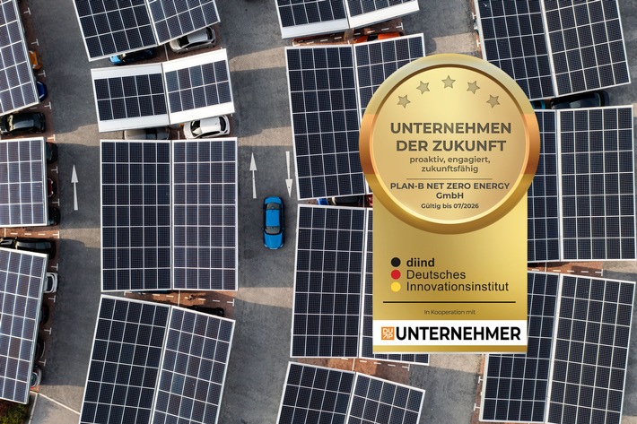 PLAN-B NET ZERO als "Unternehmen der Zukunft" ausgezeichnet