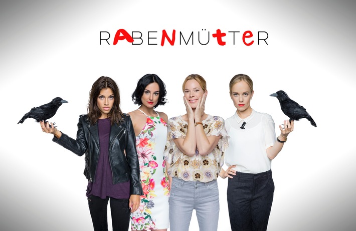 Freitag ist Muttertag! Neue Sketch-Comedy "Rabenmütter" startet am 23. September 2016 in SAT.1