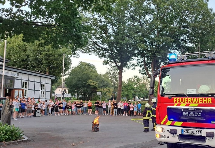 FF Olsberg: Löschzug Bigge-Olsberg bei &quot;Wetten dass...&quot; &quot;light&quot;