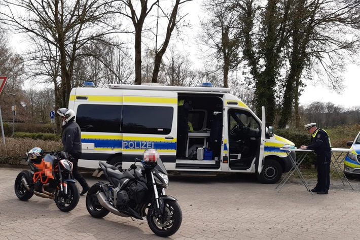 POL-ST: Kreis Steinfurt, Kradkontrollen im Kreisgebiet werden fortgesetzt