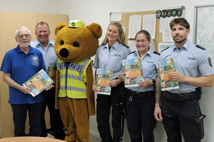 POL-HS: Kindermalbücher der IPA unterstützen die Verkehrssicherheitsarbeit der Polizei