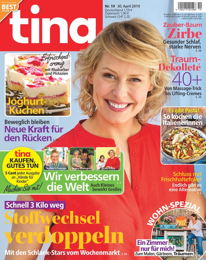 "tina kaufen und Gutes tun" - Jedes Heft hilft: Tier-Therapie für behinderte Kinder