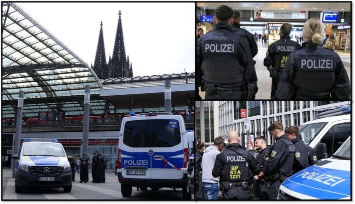 BPOL NRW: Teleskopschlagstöcke, Messer, Tierabwehrspray und Drogen: Gemeinsamer Einsatz der Bundespolizei