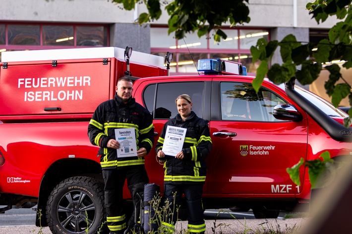 FW-MK: Einsatzkräfte sammeln Kilometer für den guten Zweck