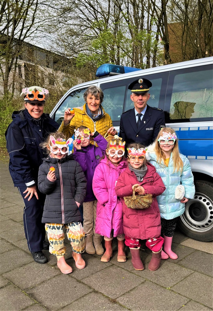 POL-HA: Ostereiaktion 2026: Kinder überwachen mit der Polizei und der Verkehrswacht den Straßenverkehr