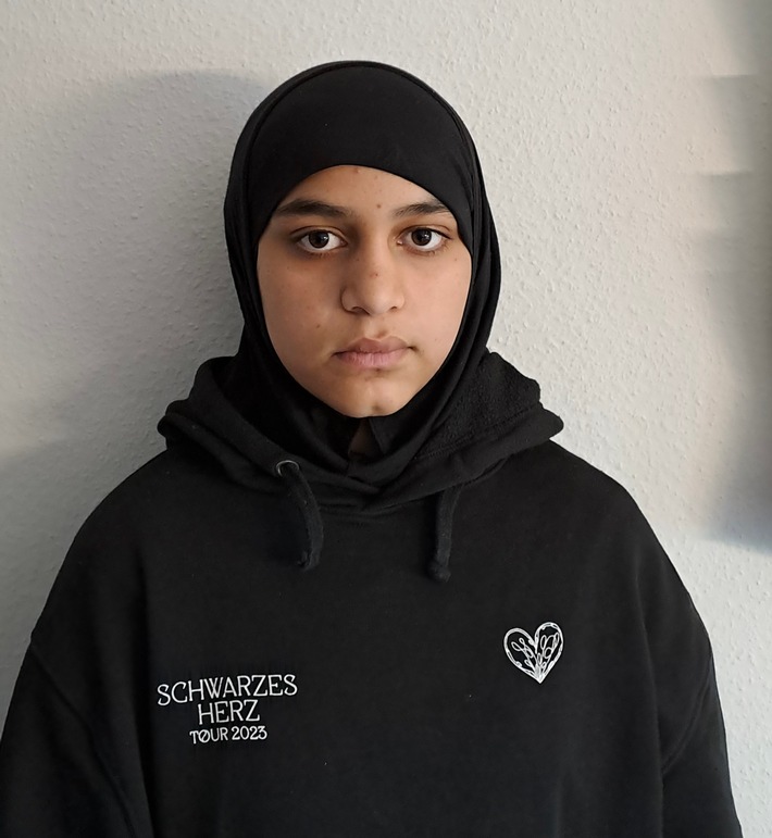 POL-DA: Bensheim/Frankfurt: 13-Jährige wird vermisst - Öffentlichkeitsfahndung mit Bild