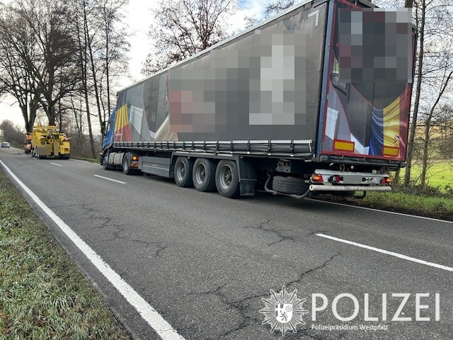 POL-PIZW: Verkehrsbehinderung auf der Umleitungsstrecke