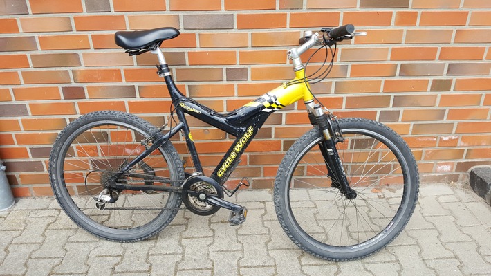 POL-NI: Polizeistation Hoya sucht Eigentümer zu Fahrrad