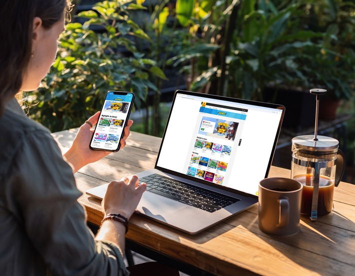 Mit GAMES erweitert Sachsenlotto sein digitales Sofortlotterien-Angebot: Die neuen Spiele sind auf sachsenlotto.de und in der Sachsenlotto-App verfügbar. / Weiterer Text über ots und www.presseportal.de/nr/151515 / Die Verwendung dieses Bildes für redaktionelle Zwecke ist unter Beachtung aller mitgeteilten Nutzungsbedingungen zulässig und dann auch honorarfrei. Veröffentlichung ausschließlich mit Bildrechte-Hinweis.