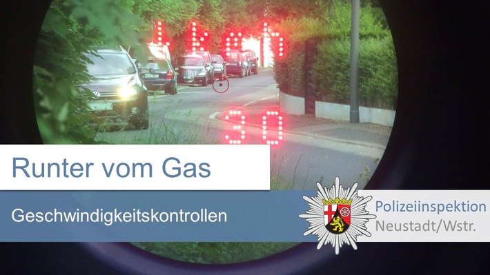 POL-PDNW: Neustadt/Wstr.: Mehrere Geschwindigkeitsverstöße auf der B39