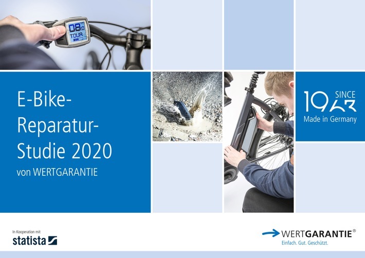 Wertgarantie E-Bike-Reparatur-Studie 2020: Der Akku ist die größte Schwachstelle am E-Bike. Weiterer Text über ots und www.presseportal.de/nr/127001 / Die Verwendung dieses Bildes ist für redaktionelle Zwecke honorarfrei. Veröffentlichung bitte unter Quellenangabe: "obs/Wertgarantie"