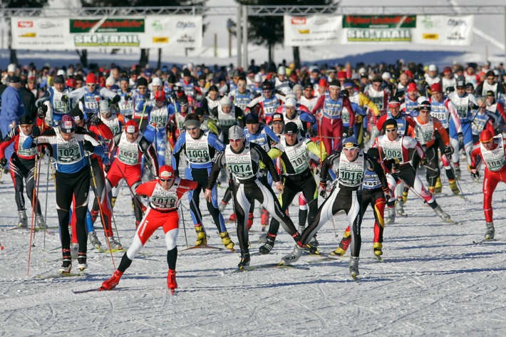 Im Loipen-Fluss - SKI-TRAIL Tannheimer Tal - Bad Hindelang - BILD