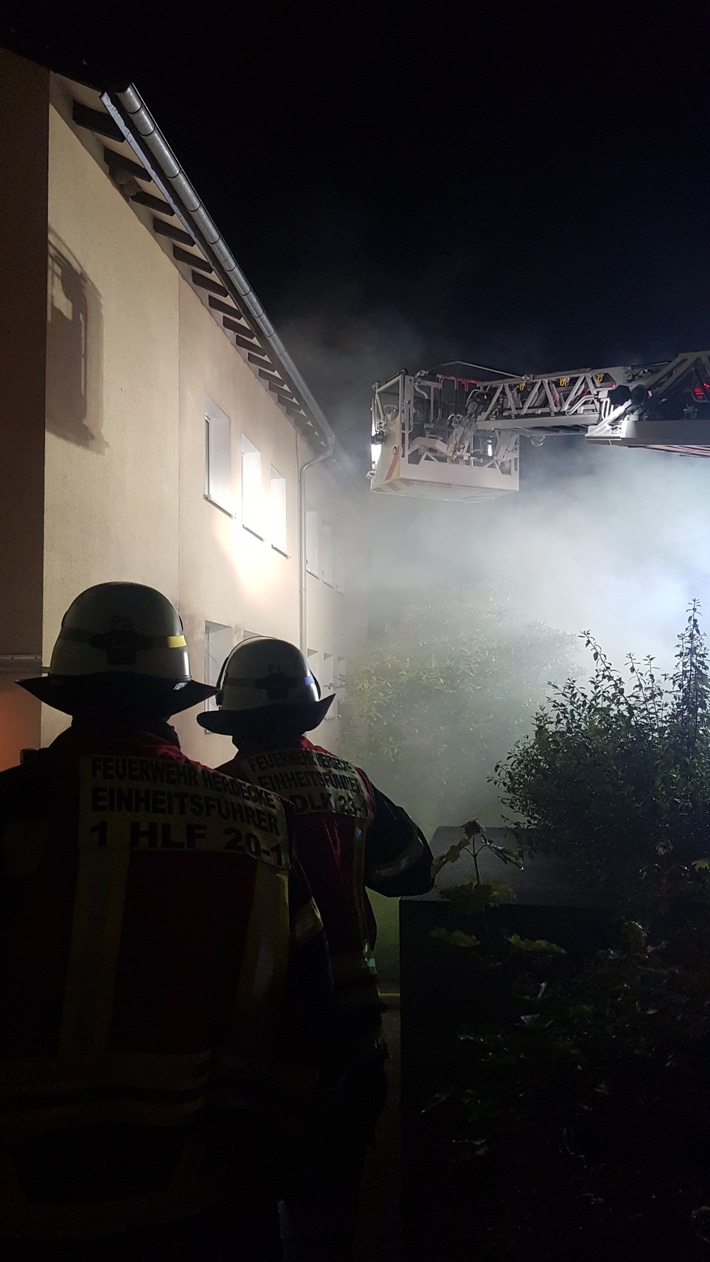 FW-EN: Küchenbrand in Herdecke