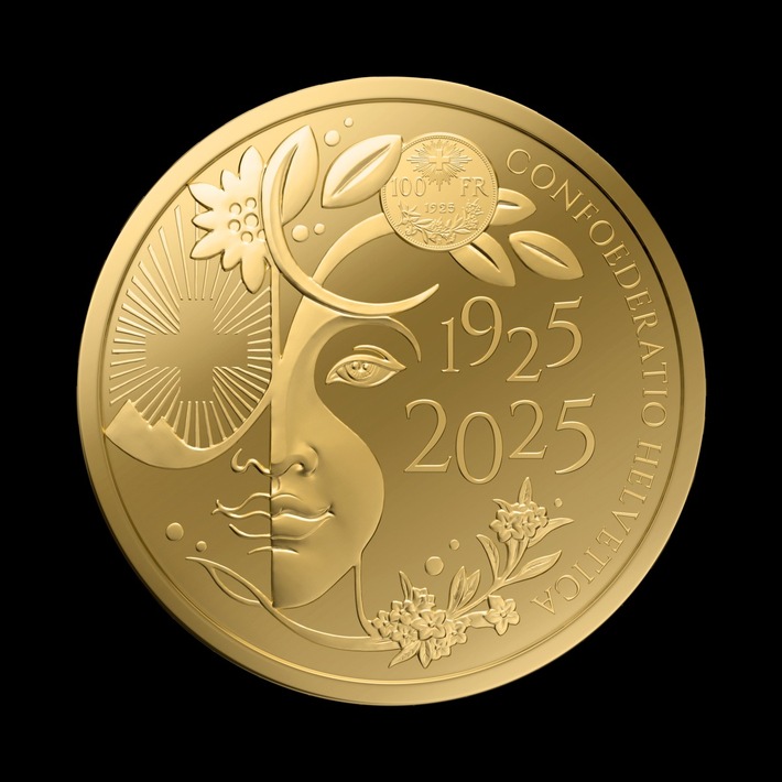 Latest special coin to be issued: 100 years 100-franc Vreneli