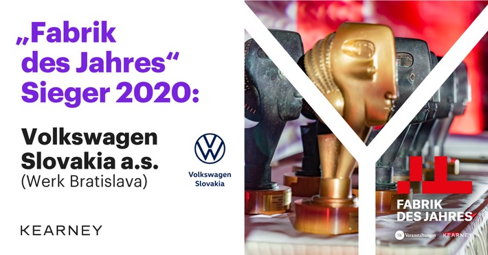 Internationale Sieger beim Traditionswettbewerb "Fabrik des Jahres"