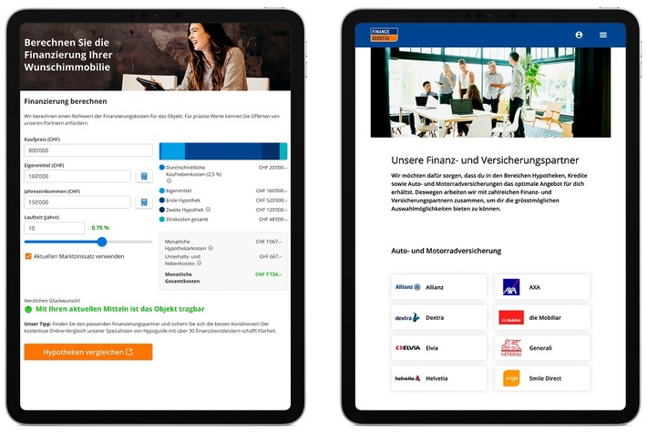 FinanceScout24 : la nouvelle plateforme Scout24 de one-stop shopping pour les offres de financement et d