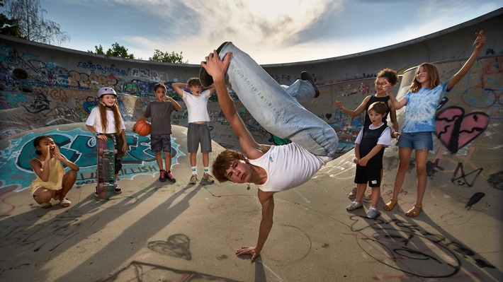 "Go for It!": Neue Doku-Serie zeigt, wie Streetsport Kinder stark macht