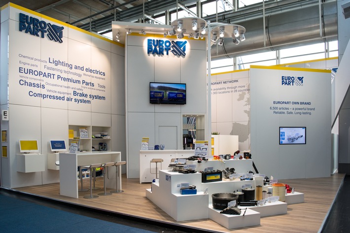 EUROPART auf der IAA Nutzfahrzeuge 2016: EUROPART Eigenmarke und neuer DAF Katalog im Mittelpunkt