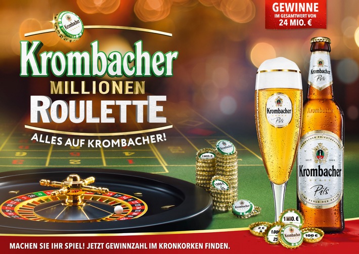 Alles auf Krombacher! - Das Krombacher Millionen Roulette