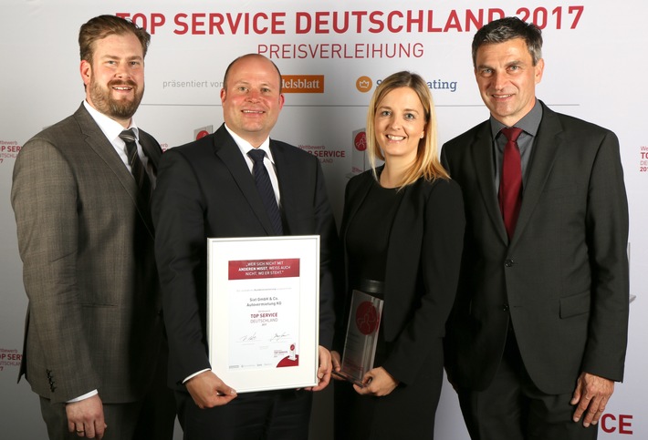 Top Service Deutschland 2017: Sixt belegt ersten Platz